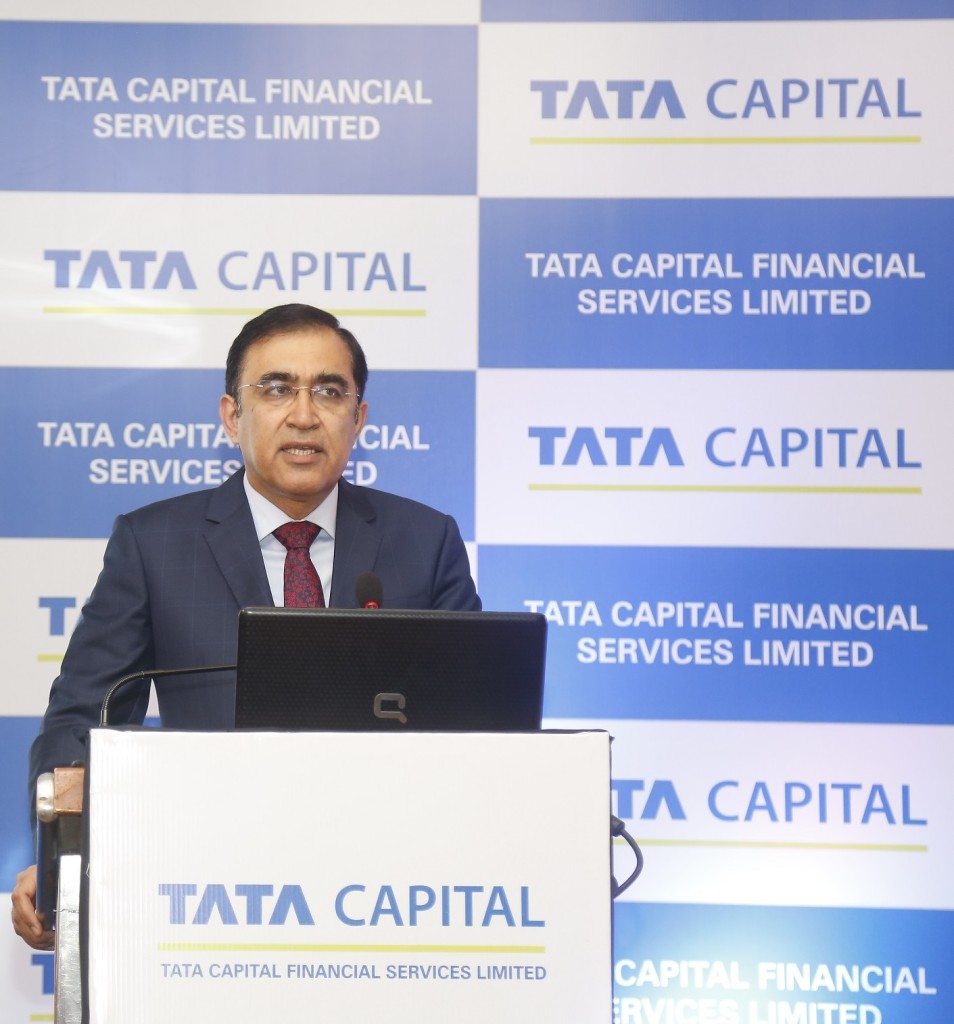 Mr. Rajiv Sabharwal , Director, Tata Capital Financial Services Ltd. at the announcement of the Tata Capital Financial Services Ltd. Public Issue of NCDs