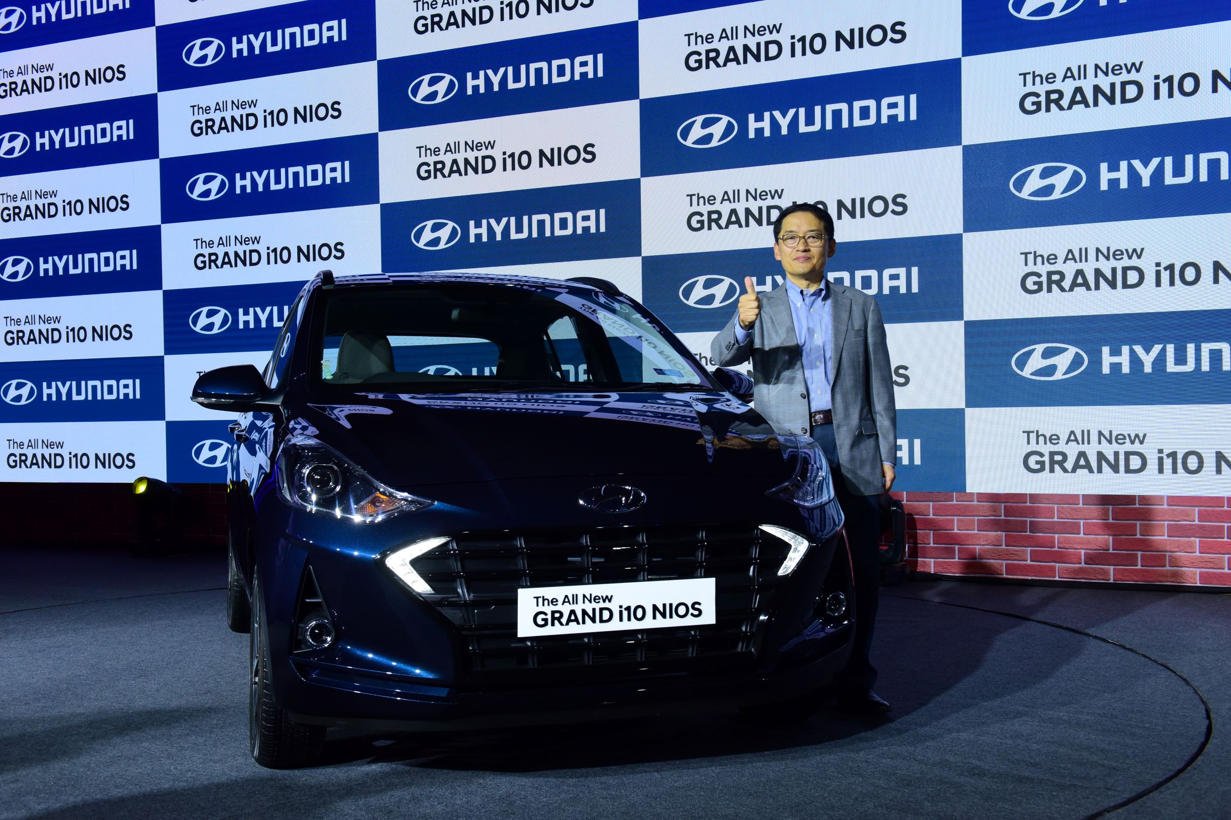 Mr. S.S. Kim, MD & CEO, Hyundai Motor India Limited at the Launch of Hyundai GRAND i10 NIOS in New Delhi -Photo By GPN