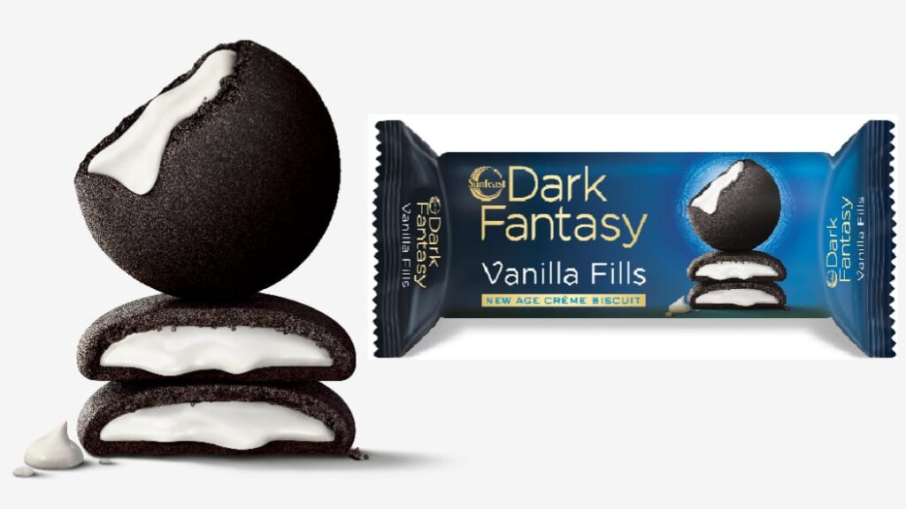 Sunfeast reimagines the dark shell vanilla crème biscuits with the