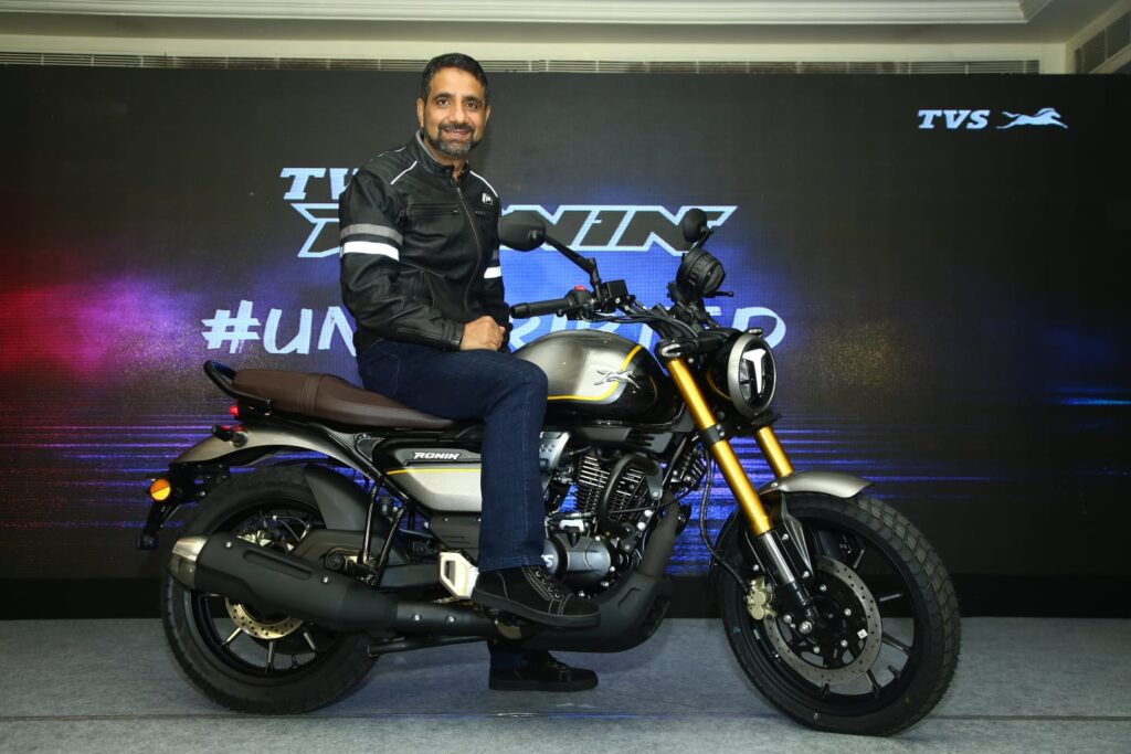 Tvs Motor Company Launches The All New Tvs Ronin In Telangana Forays