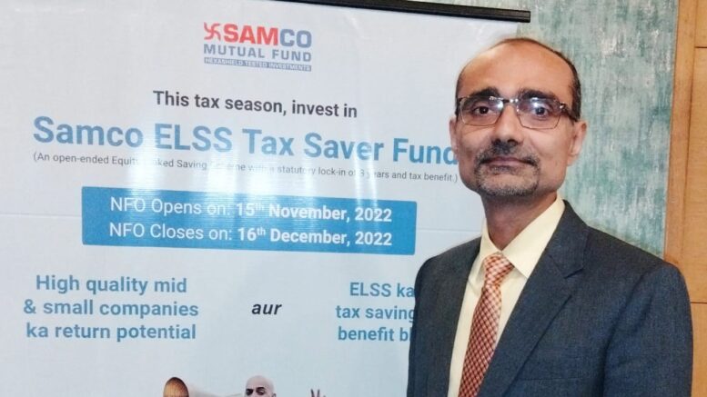 Samco Mutual Fund Introduces A Differentiated Elss Tax Saver Fund That