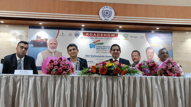 GMIS 2023 3rd Global Maritime India Summit 2023 Roadshow Illuminates