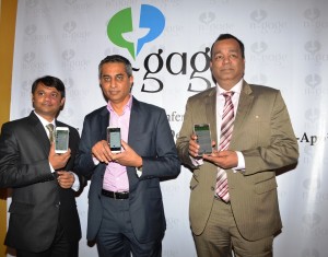 Photo caption: L-R, Mr. Himanshu Modi, Director of Technology, Mr. Ajit Patel, CEO and Founder of n-gage, Mr. Vijay Dalwani, Director of Marketing