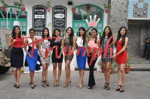 Triumph reveals it's new logo in the presence of FMI contestants at Grandmamas Cafe