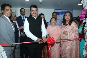 Maharashtra Chief Minister Devendra Fadnavis at the launch of Kokilaben Dhirubhai Ambani Hospitals Oncology Programme