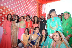Amir Khan at the wedding. 