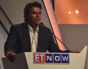 MK Anand MD and CEO TIMES NETWORK sets the context at the 3rd India Economic Conclave in Delhi.- Photo By GPN Network