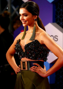 Deepika Padukone poses for photographers backstage, at the MTV European Music Awards 2016 in Rotterdam, Netherlands - Photo by GPN Network
