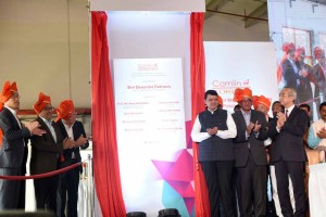 New plant launch of Kokuyo Camlin in Patalaganga. Honorable Chief Minister of Maharashtra, Shri Devendra Fadnavis inaugurated the plant on April 28th, 2017.