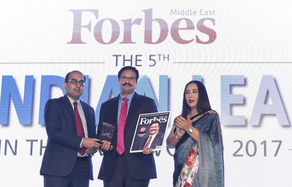 DR. Dhananjay Datar _ Receiving the Prestigious Forbes ME Honors at the 5Th Edition Ceremony Hosted recently at The Westin Dubai Mina Seyahi Beach Resort & Marina, Dubai - Photo By Sachin Murdeshwar GPN NETWORK. 