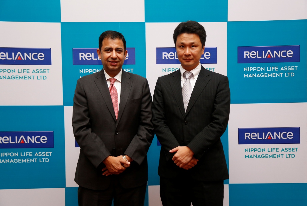 (L to R): Mr. Sundeep Sikka, ED & CEO, Reliance Nippon Life Asset Management Ltd.and Mr. Yuki Tanaka, Vice President, Reliance Nippon Life Asset Management Ltd.at the IPO Press Conference of Reliance Nippon Life Asset Management Ltd, (India's first AMC to come out with an IPO)- Photo By Sachin Murdeshwar GPN NETWORK