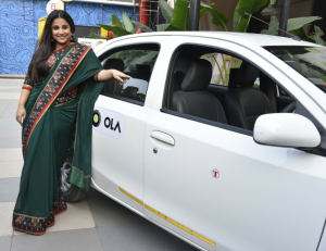 Vidya Balan meets Ola’s women driver partners; celebrates and roots for their success stories - Photo By Sachin Murdeshwar GPN NETWORK
