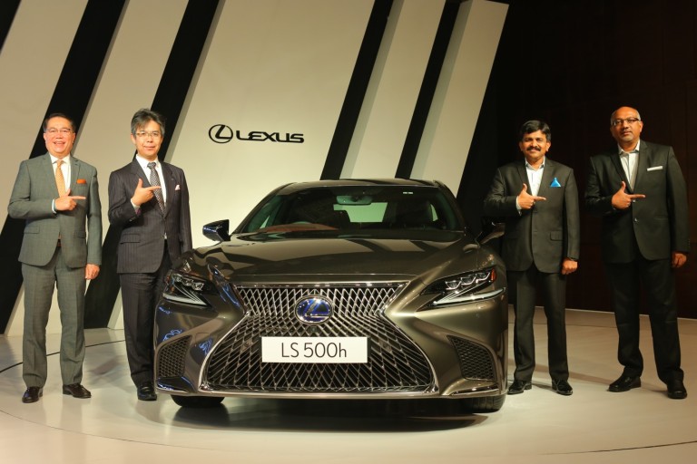 LEXUS FLAGSHIP LS500h ARRIVES IN INDIA | Global Prime News