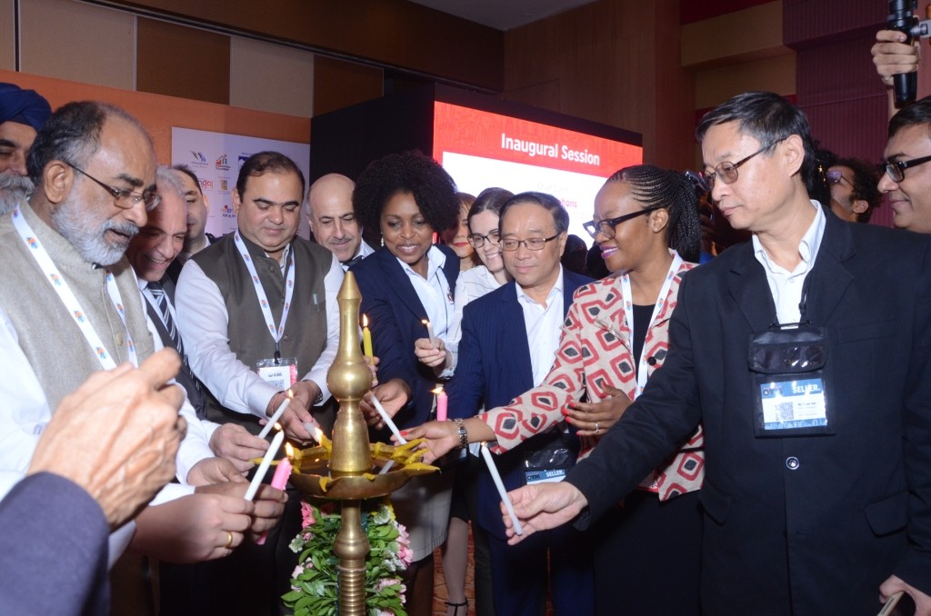 Lighting of the lamp at OTM 2018 the three day event being held at Bombay Exhibition Centre in Mumbai from 18 to 20 January - GPN