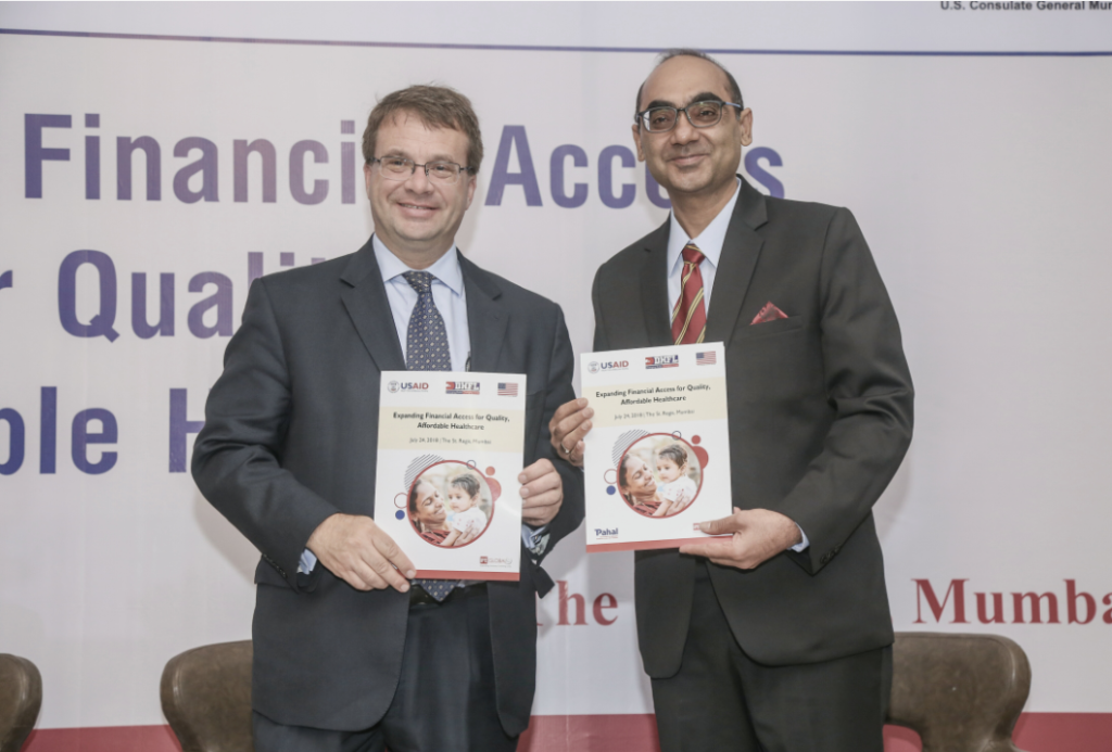 L TO R : Edgard Kagan -  U.S. Consul General in Mumbai with Harshil Mehta, Joint Managing Director and CEO, DHFL - Photo By GPN  Sachin Murdeshwar 