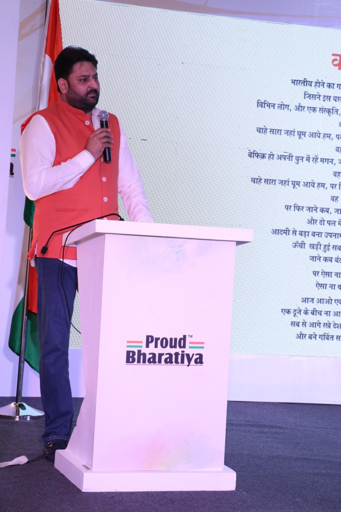 Mohit Bhartiya Founder Proud Bhartiya Foundation - Photo By Sachin Murdeshwar GPN News Network 
