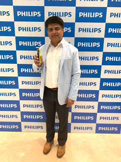 Pic 3 - Gulbahar Taurani (President, Personal Health, Philips Indian Subcontinent) at the launch of Philips OneBlade.