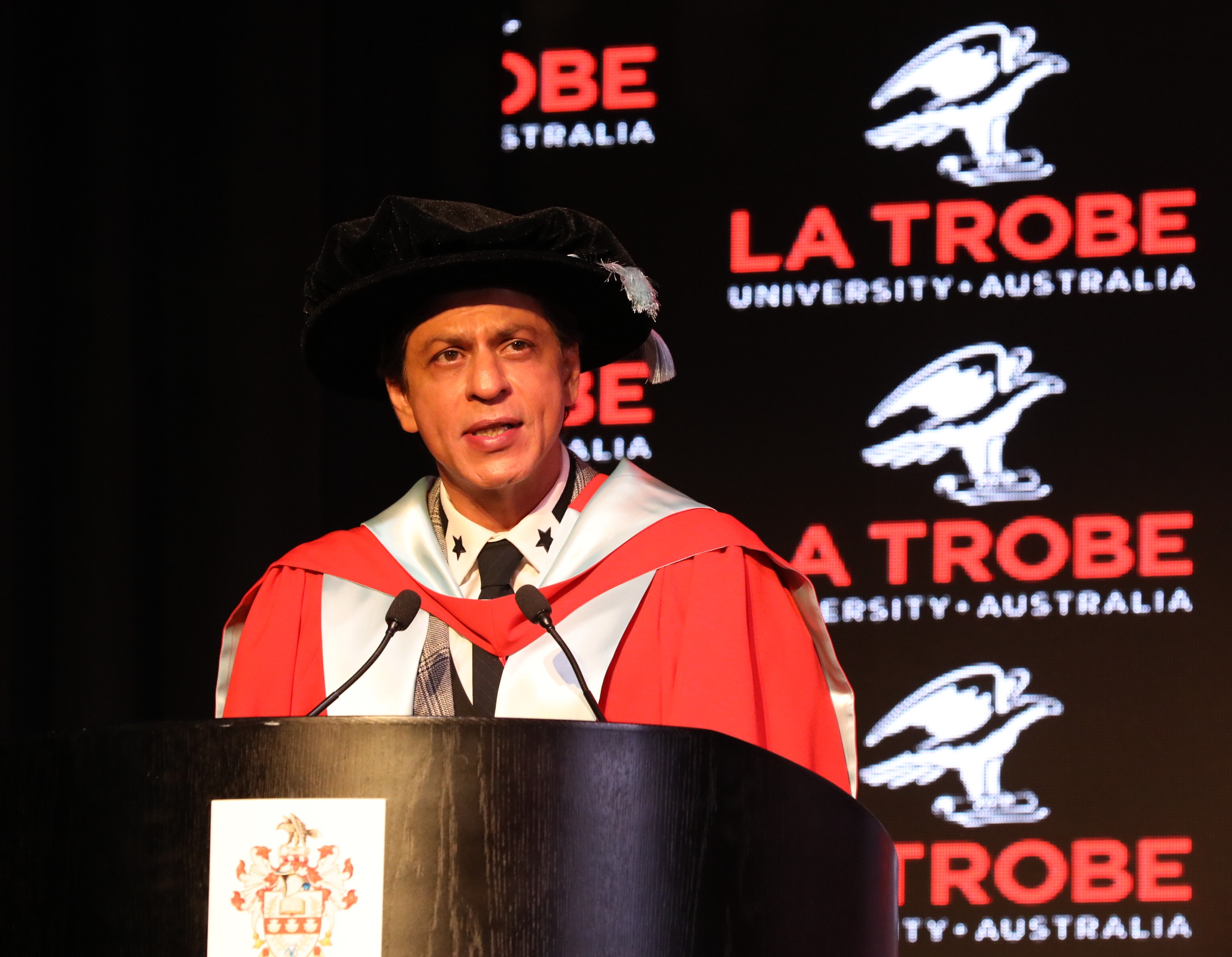 Shah Rukh Khan, Union Hall, Conferral of Honorary Doctorate