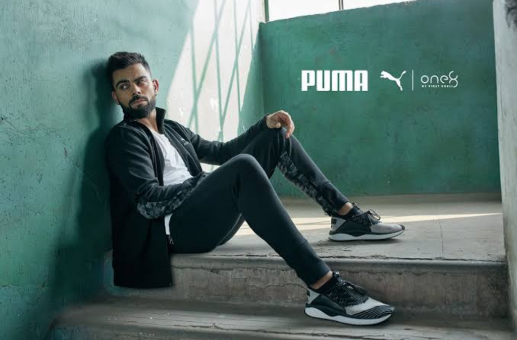 puma shoes virat kohli ad