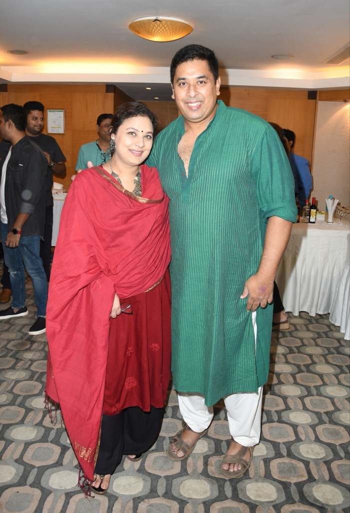 Sharbani Mukheree with Samrat Mukherjee