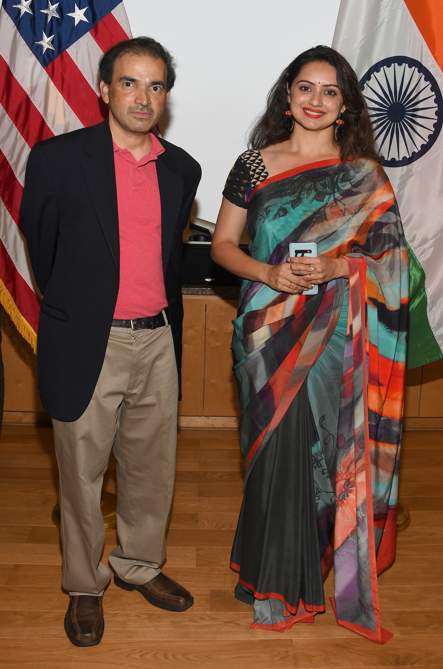 Dr. Ravi Godse with Shruti Marathe during special screening of REMEMBER AMNESIA