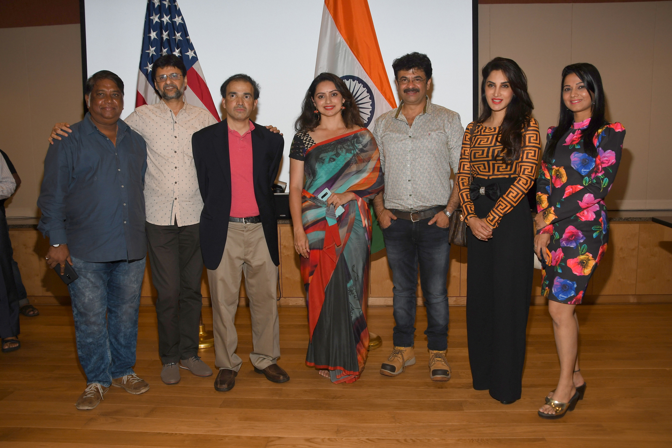 Jaywant Wadkar, Sanjay Wandrekar, Dr. Ravi Godse, shruti Marathe, Anand Kale, Smita Gondkar during special screening of REMEMBER AMNESIA 