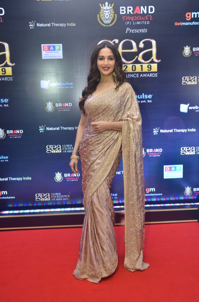 Madhuri Dixit at GEA 2019 - Photo By GPN