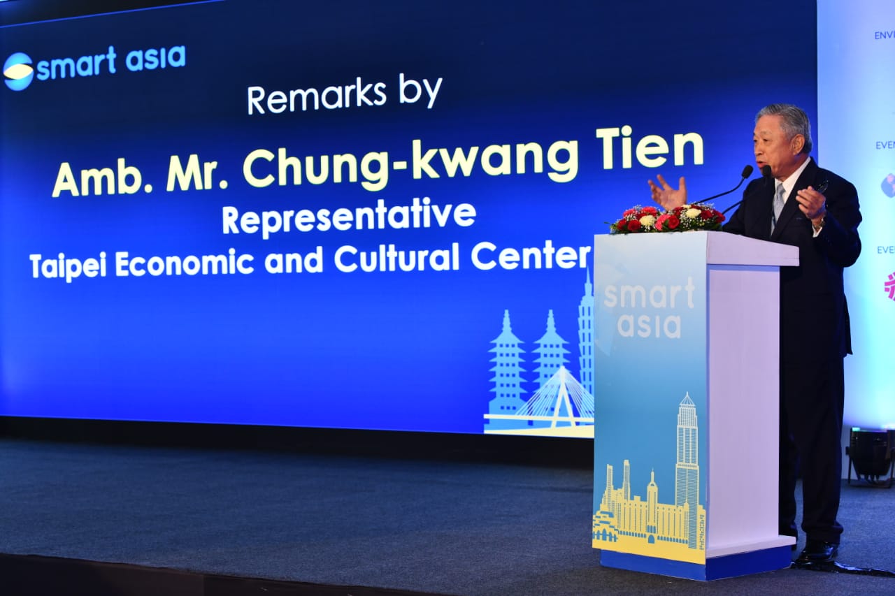 Amb. Mr. Chung-kwan Tien, Representative, Taipei Economic and Cultural Center in India -Photo By Sachin Murdeshwar GPN