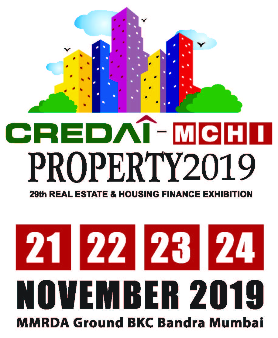 CREDAI MCHI 29TH PROPERTY EXPO LOGO UNIT 21-24 NOV 2019