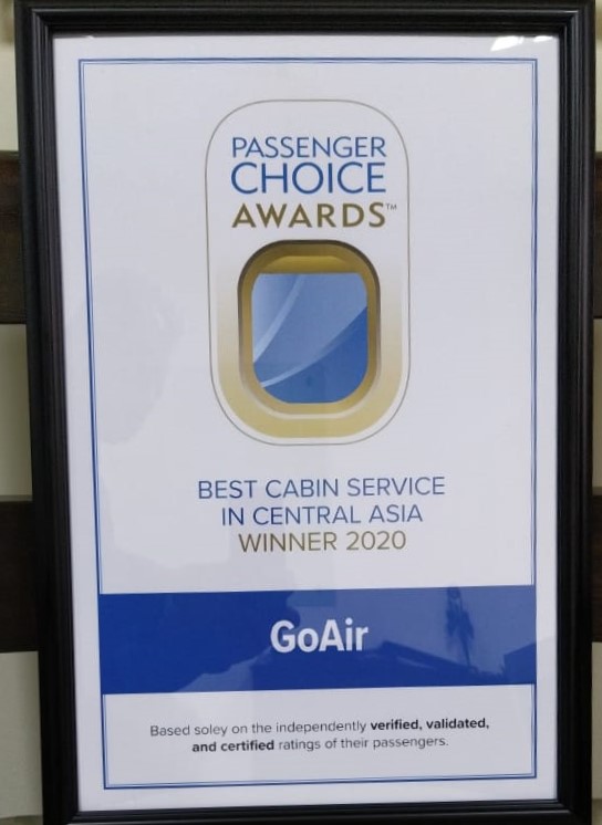 GoAir wins Best Cabin Service Awards at APEX