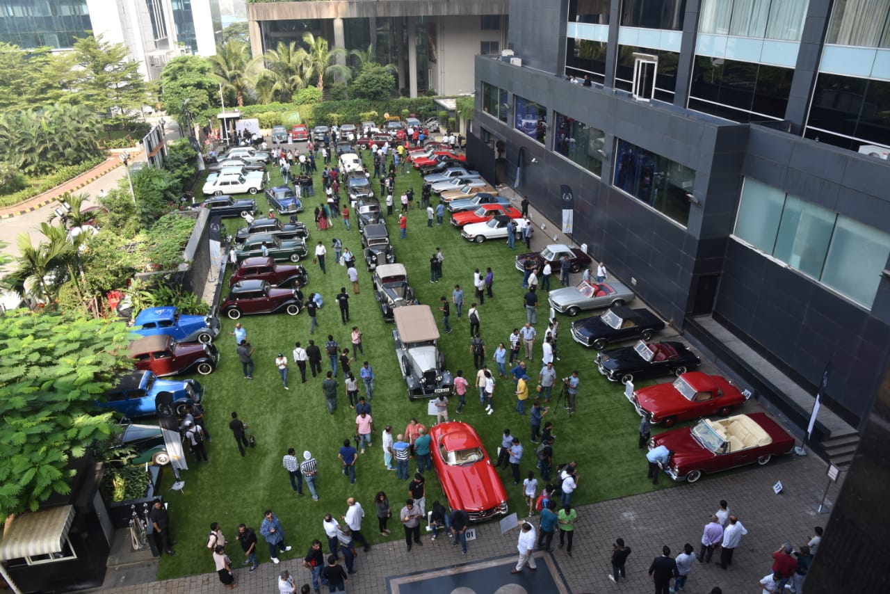 Mercedes-Benz Classic Car Rally 2019 witnessed over 130 three-pointed stars