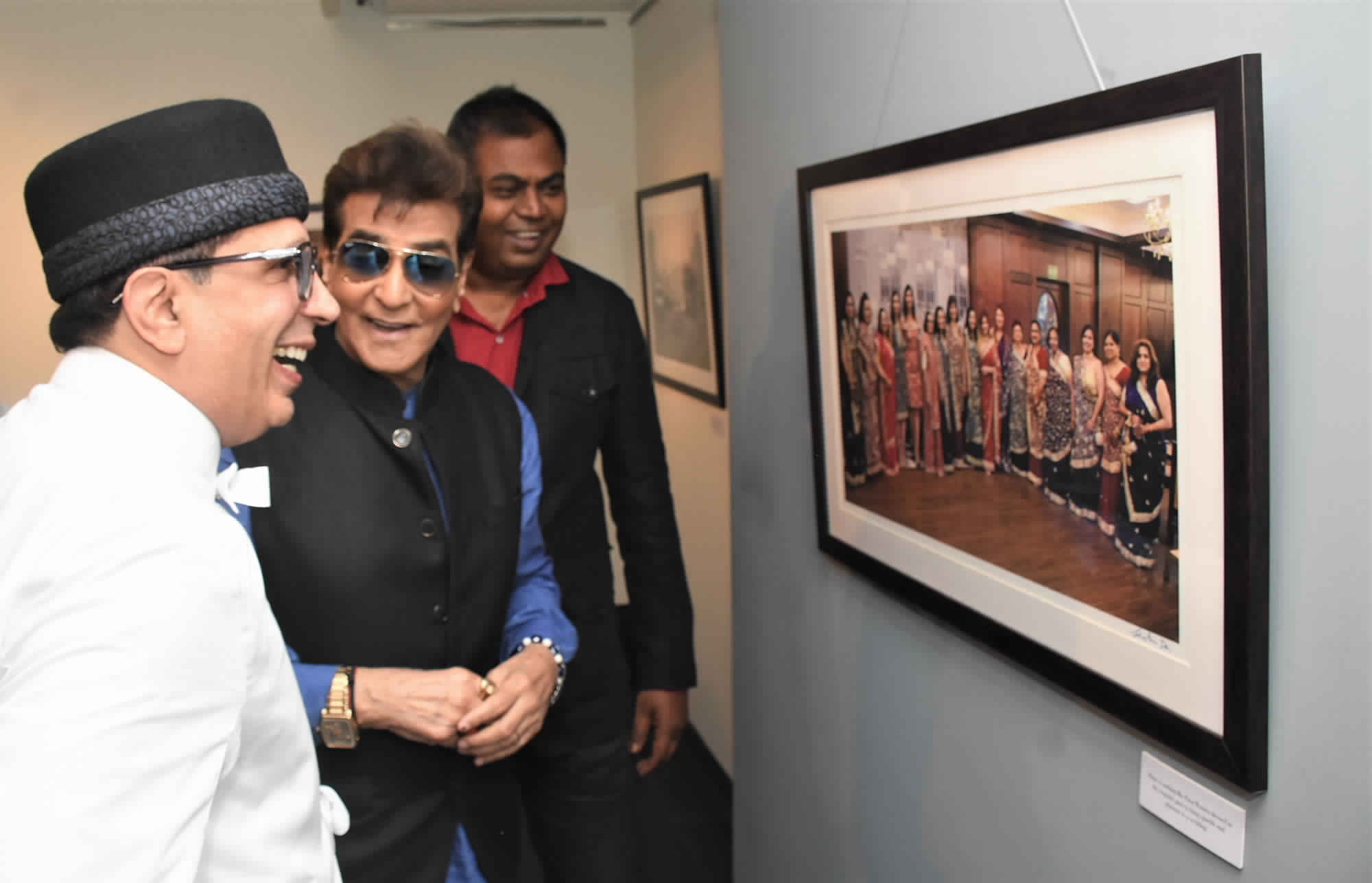 Parvez Damania-Jeetendra and Shantanu Das at Parsis A Timeless Legacy Photography-Exhibition at Tao Art Gallery.