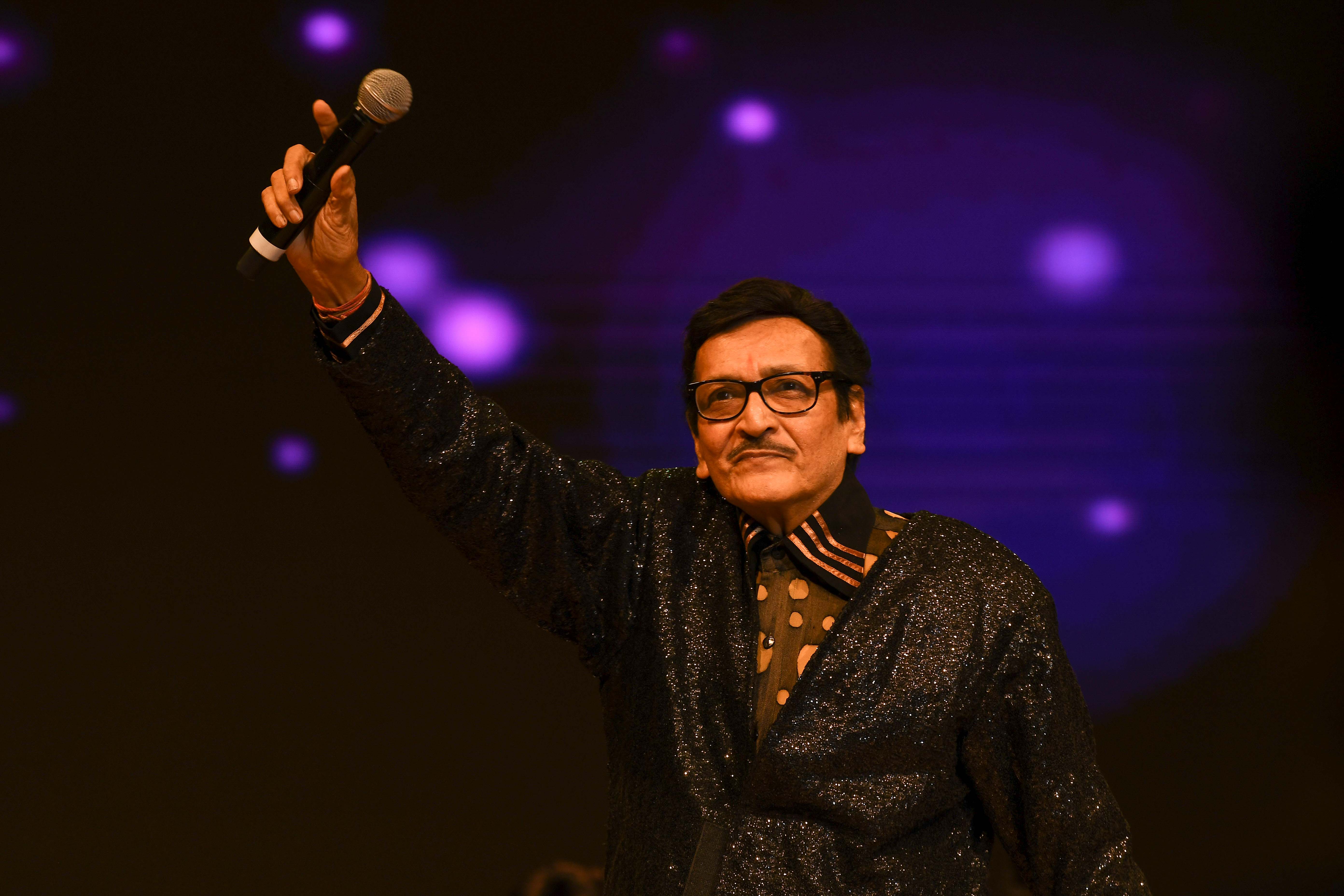 Biswajeet Chaterjee during BEMISAAL BISWAJEET LIVE