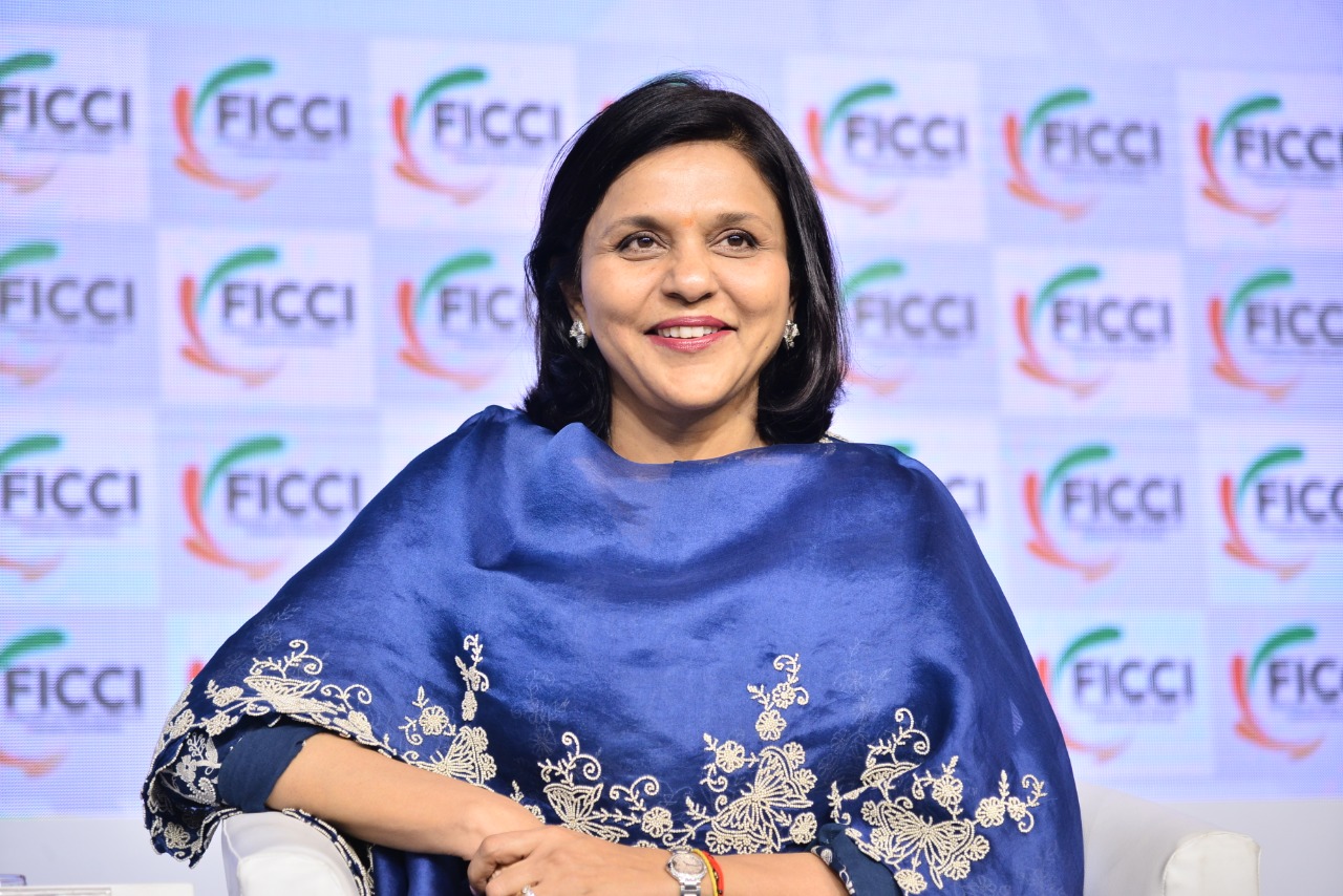 Dr Sangita Reddy takes over as President FICCI -Photo By GPN