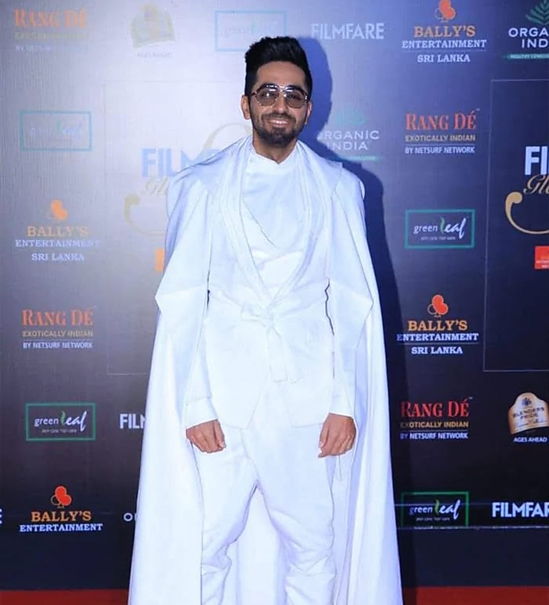 Most Stylish Star (Male)-Ayushmann Khurrana at the Filmfare Glamour and Style Awards @ Taj Lands End, Mumbai on 4th December, 2019 -Photo By Sachin Murdeshwar GPN