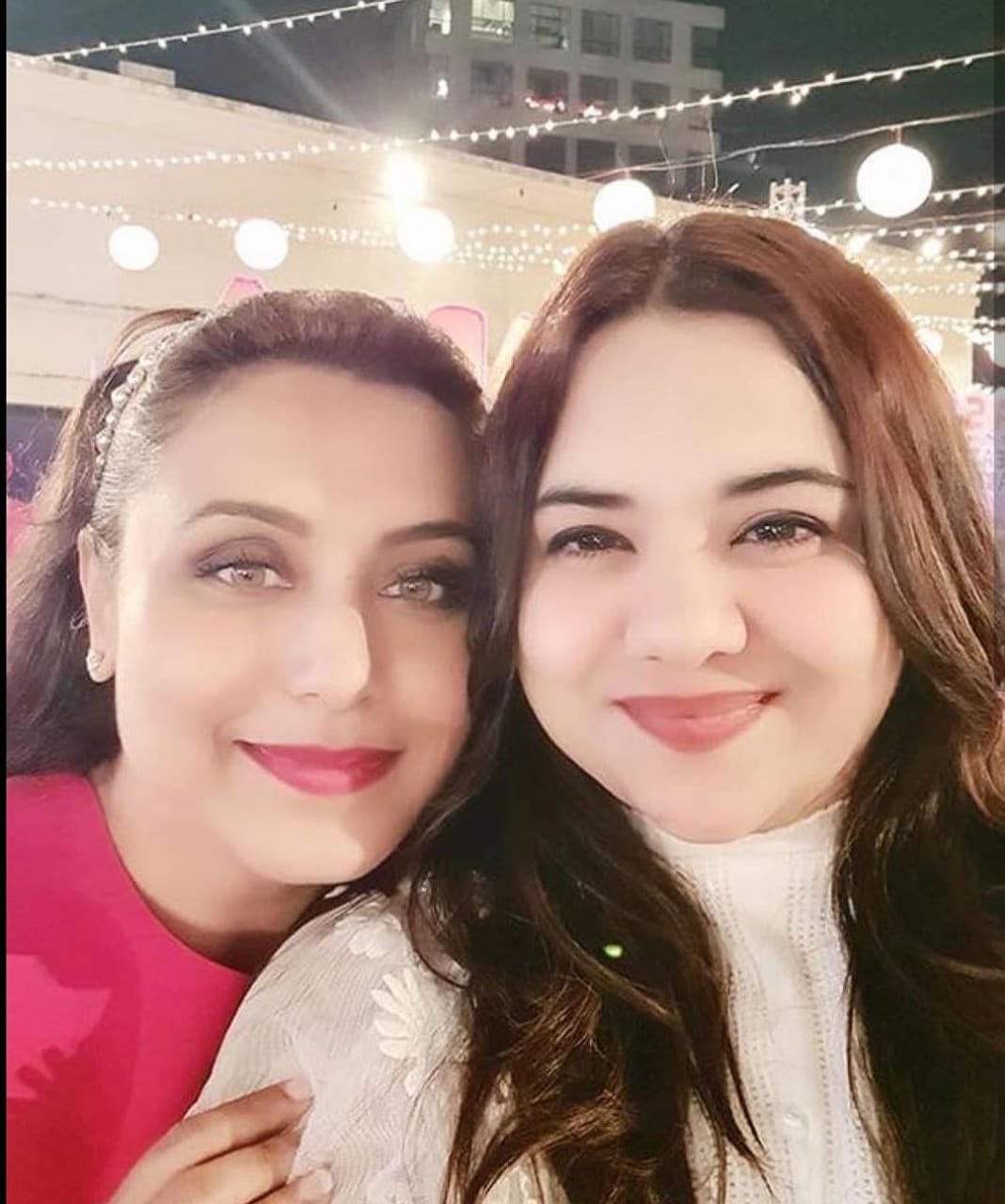 Rani Mukherjee with Preeti Thaker Arora -Photo By Sachin Murdeshwar GPN