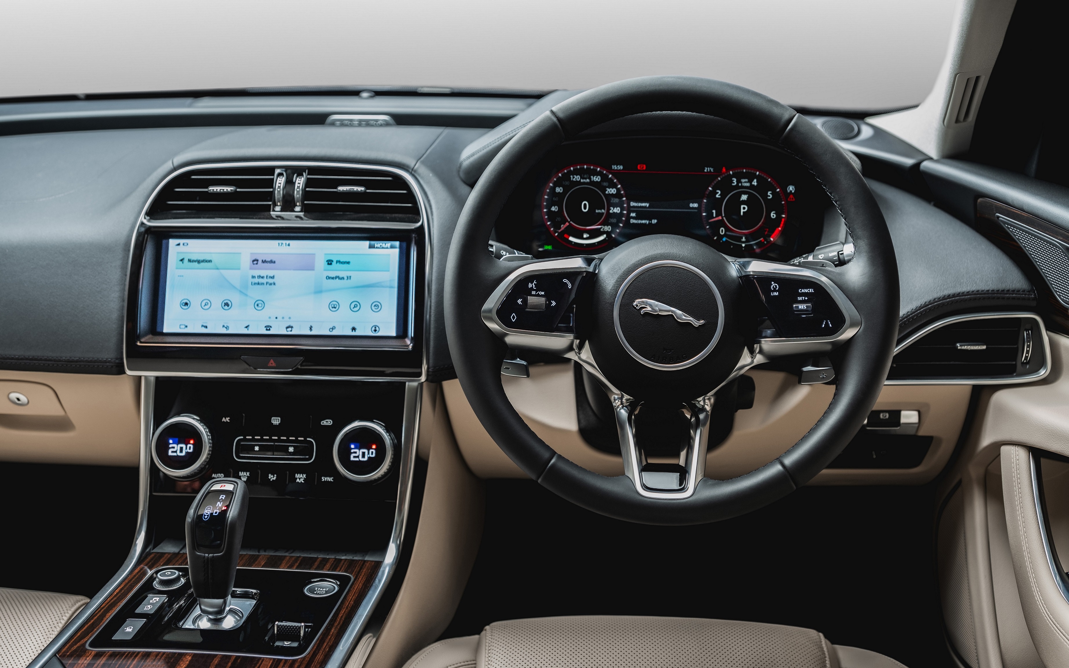 New Jaguar XE Interior Driver Control
