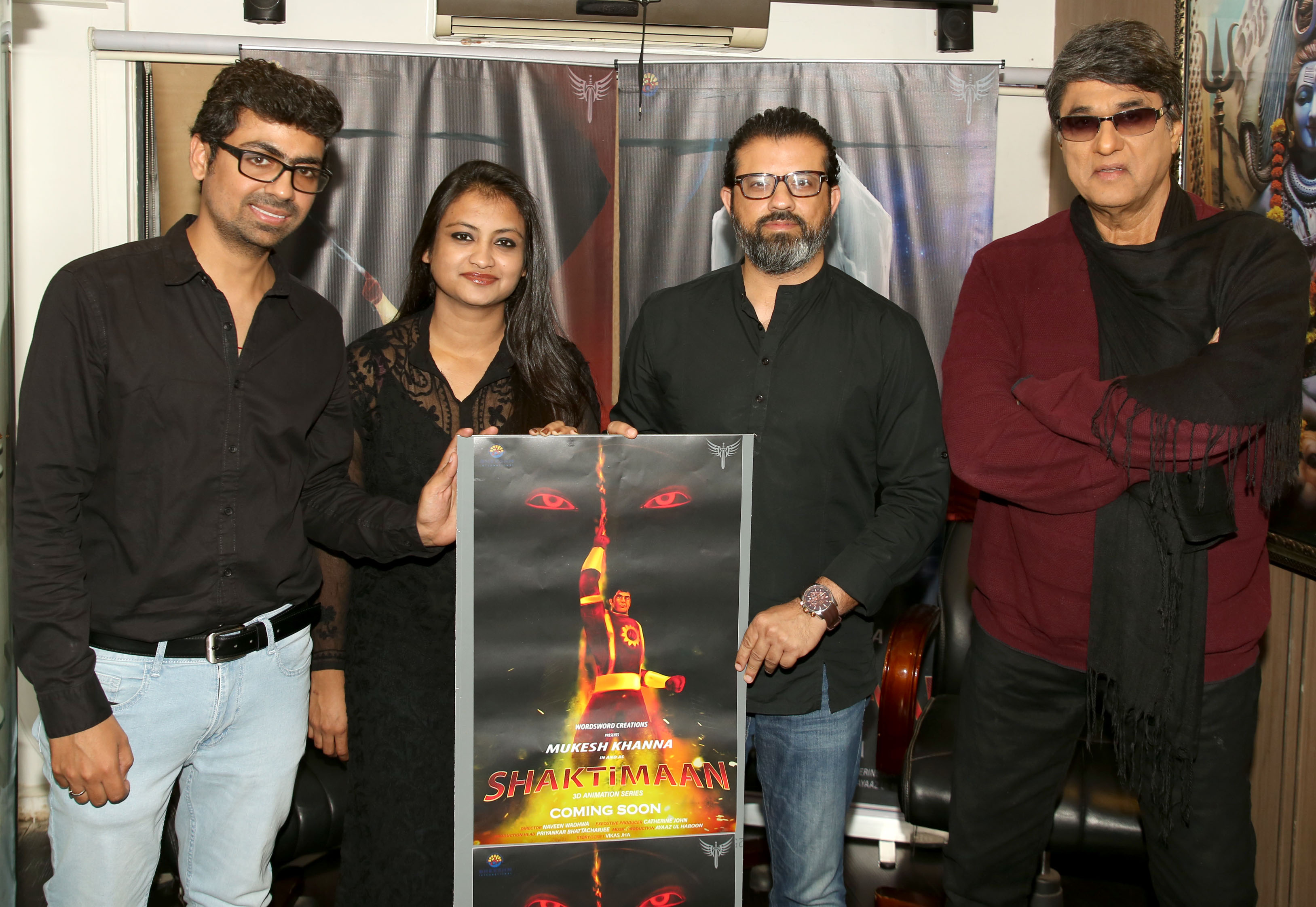 Mukesh Khanna launched the 3D animated series poster of Shaktimaan | Global  Prime News