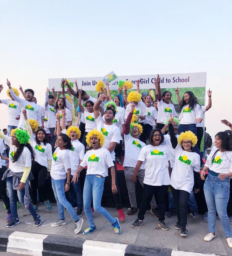 Smile Foundation supporting child education at TMM2020 on 19.01.2020 Photo By Sachin Murdeshwar GPN #BeBetter