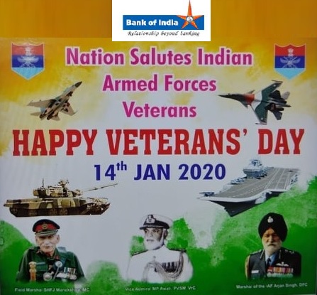 Bank of India Salutes Indian Armed Forces Veterans