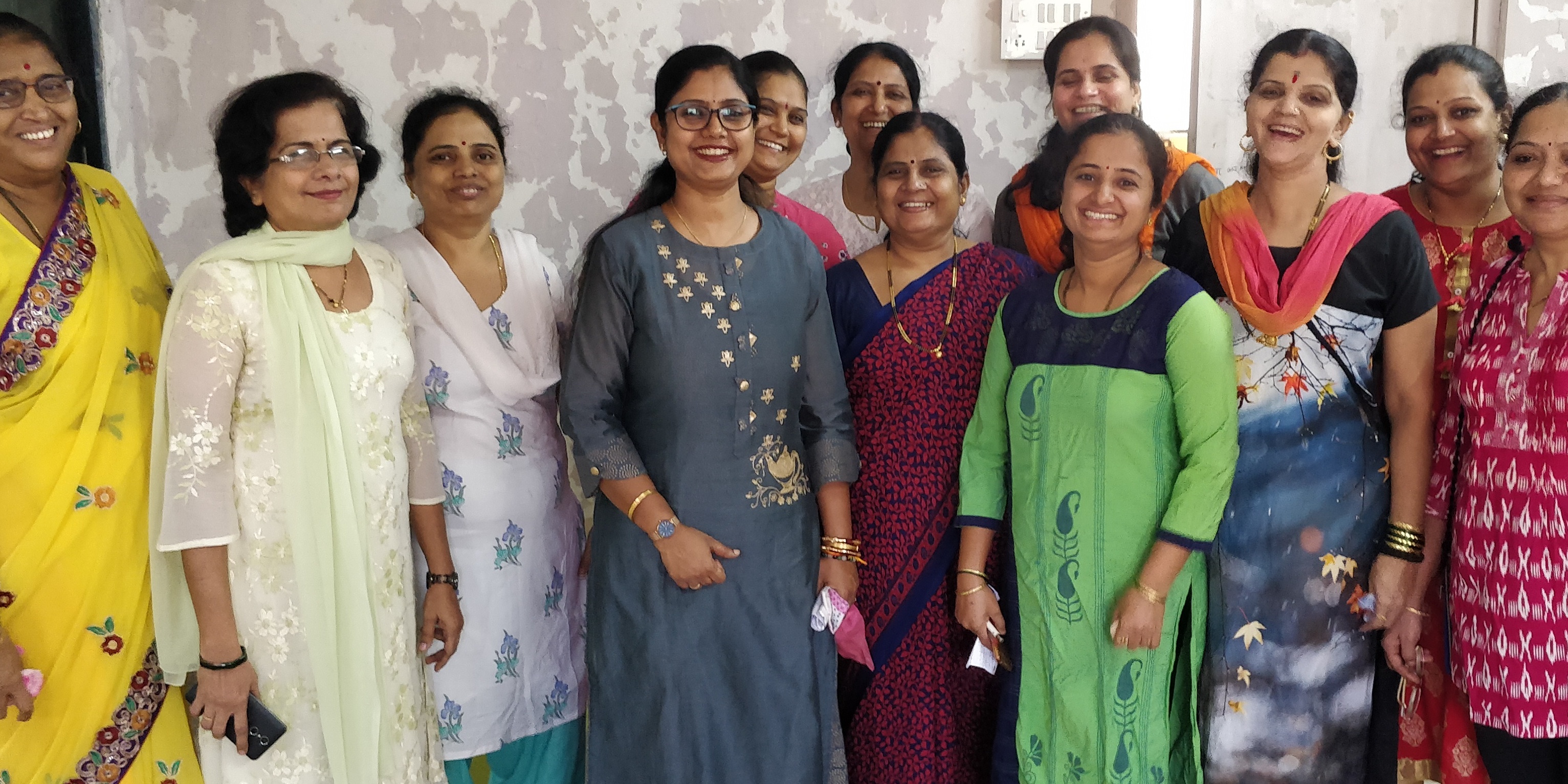 Dietician Sonia Sinha during her session in lower parel localities