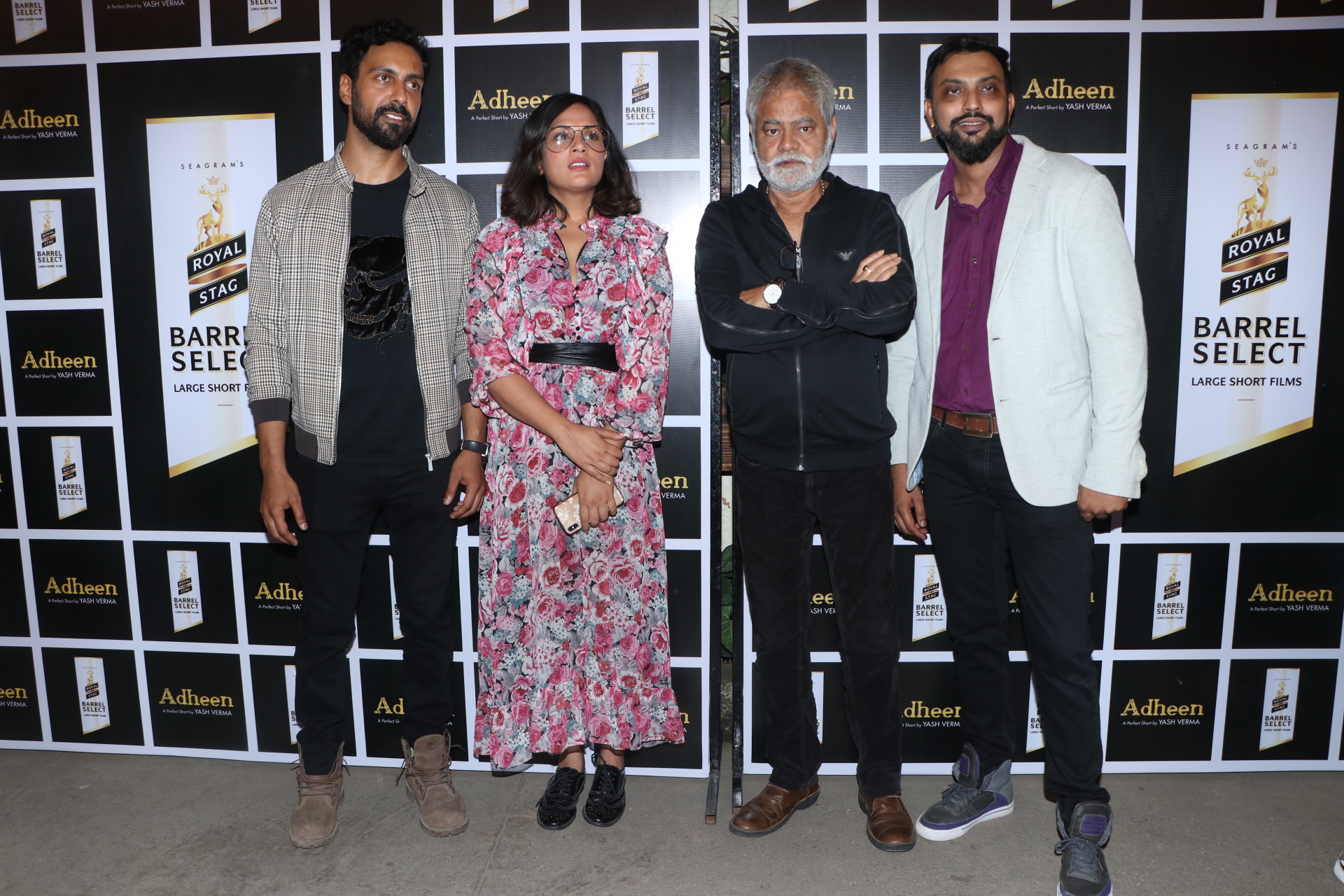 Royal Stag Barrel select LArge Short film premiers movie Adheen at Sunny Sound -Photo By Sachin Murdeshwar GPN