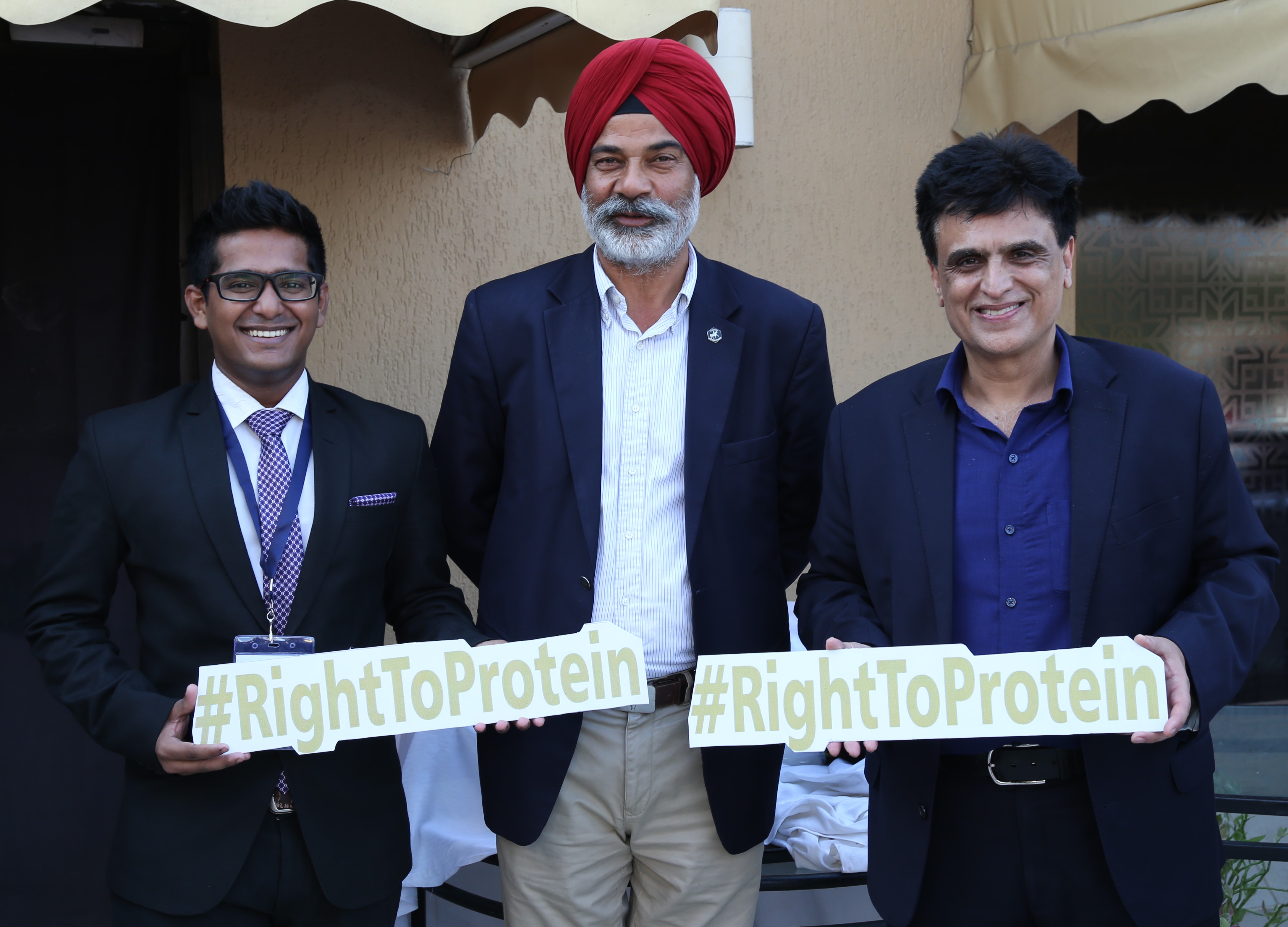 Lt Gen Balbirsingh Sandhu - AVSM, VSM, Mr. Atul Khanna – Advocate of Protein 