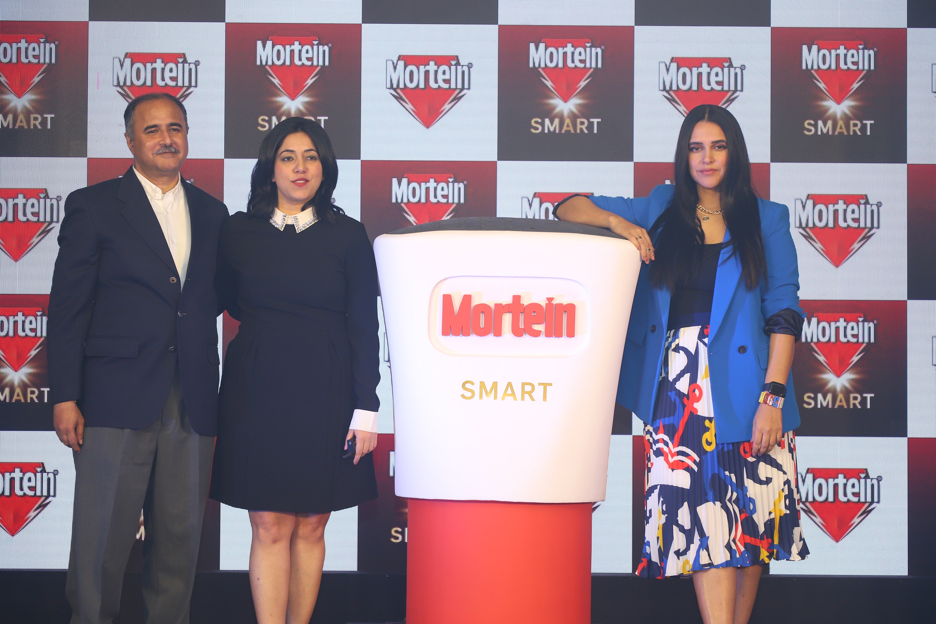 Dr. Skand Saksena, Ms. Sukhleen Aneja and Neha Dhupia launch Mortein's first global premium innovation - Mortein Smart