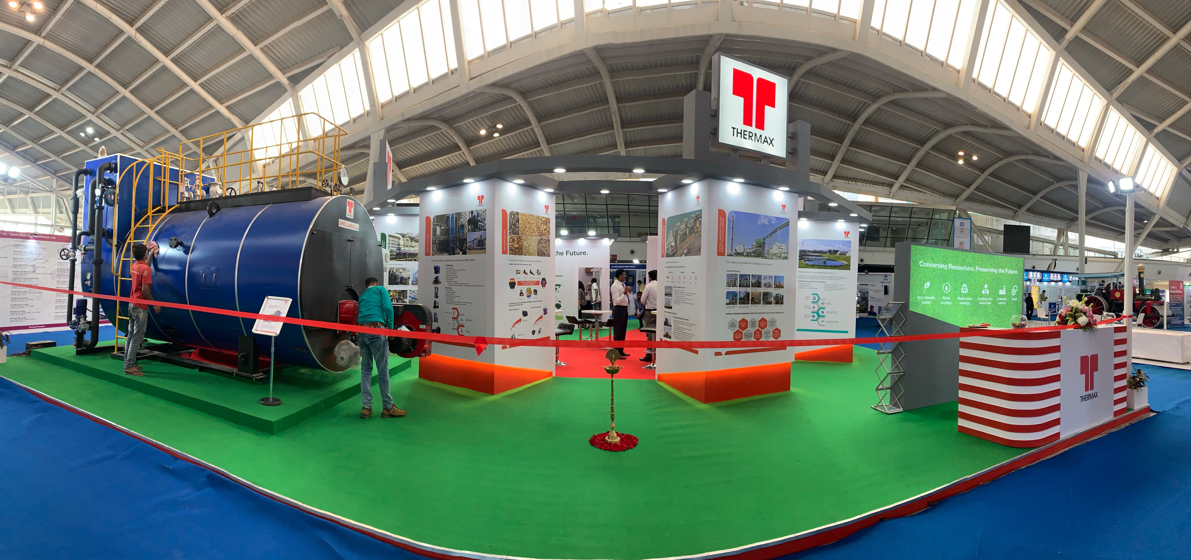 Thermax booth at Boiler India 2020