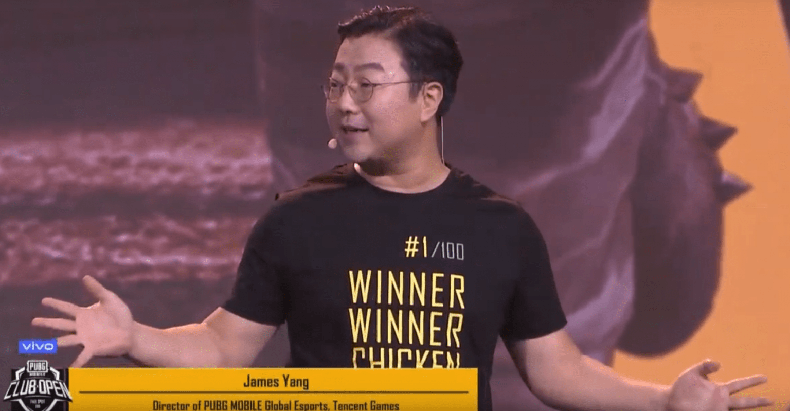 James Yang, Director of PUBG MOBILE Global Esports of Tencent Games -Photo By GPN