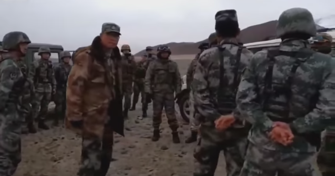 Chinese Military near LOC