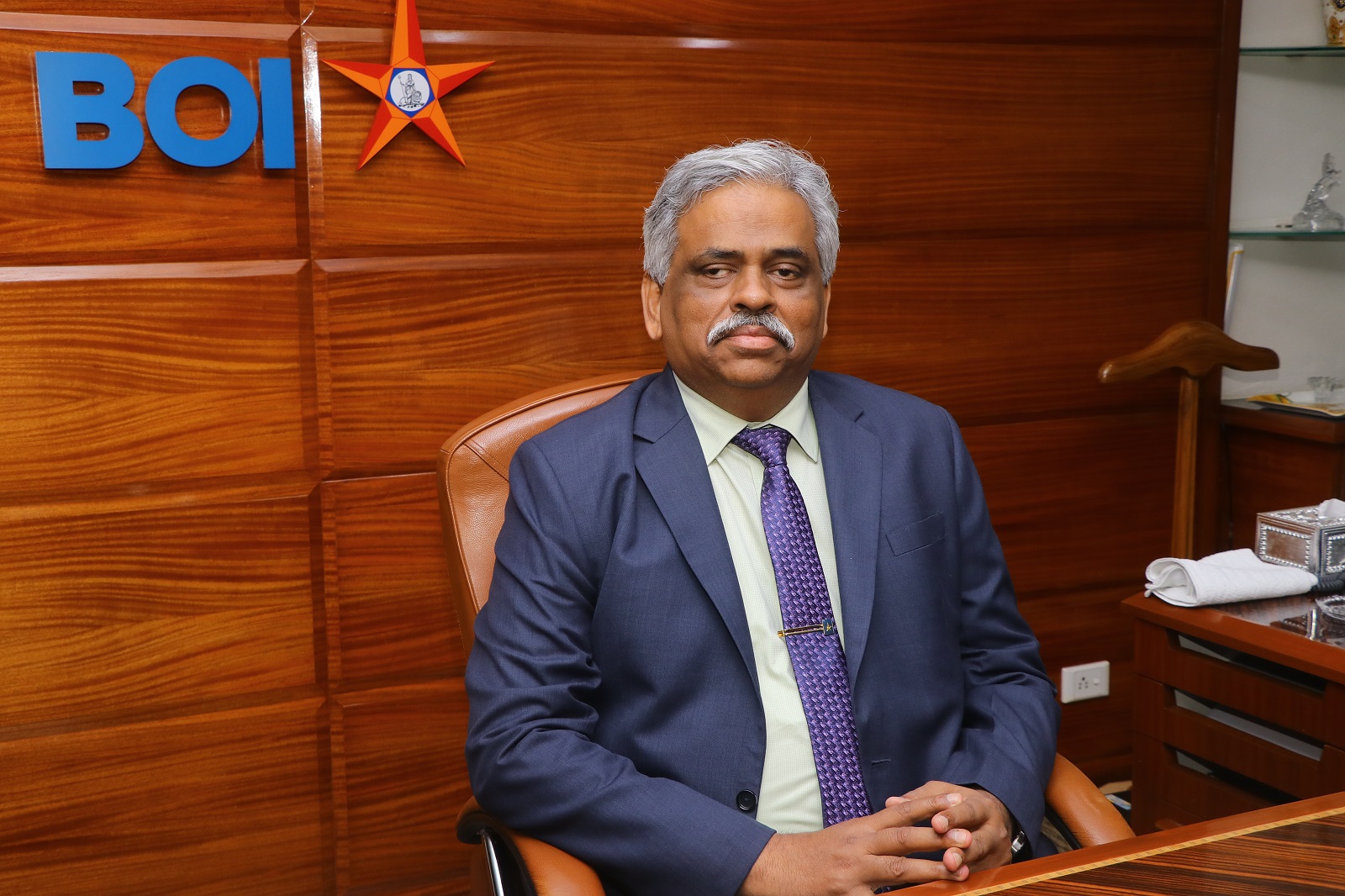 A. K. Das, MD & CEO, Bank of India -Photo By GPN