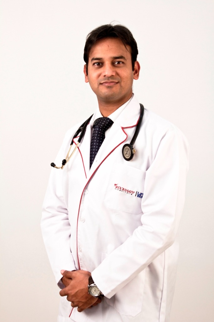 DR. IMRAN SHAIKH, consultant Surgical Gastroenterology, HPB surgery, and GI Oncosurgery, Wockhardt Hospital, Mira Road -Photo By GPN