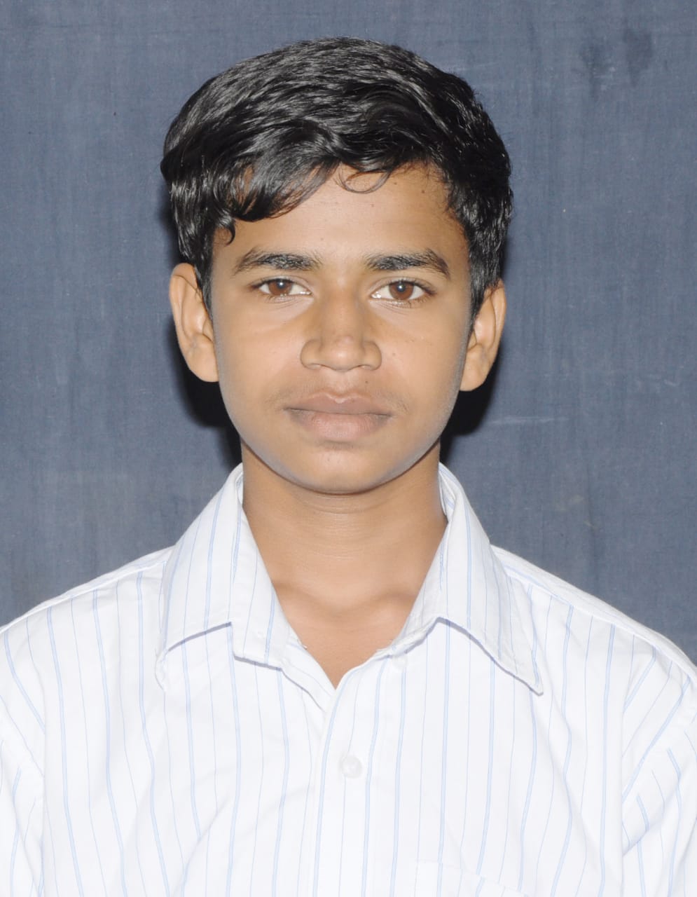 RUDRESH Student of NTR PU College -Photo By GPN